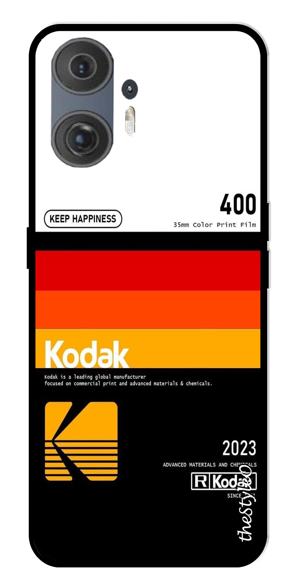Kodak Design Metal Mobile Case for Nothing Phone 2 Kodak Design Metal Mobile Case for Nothing Phone 2 (Design No -65)
