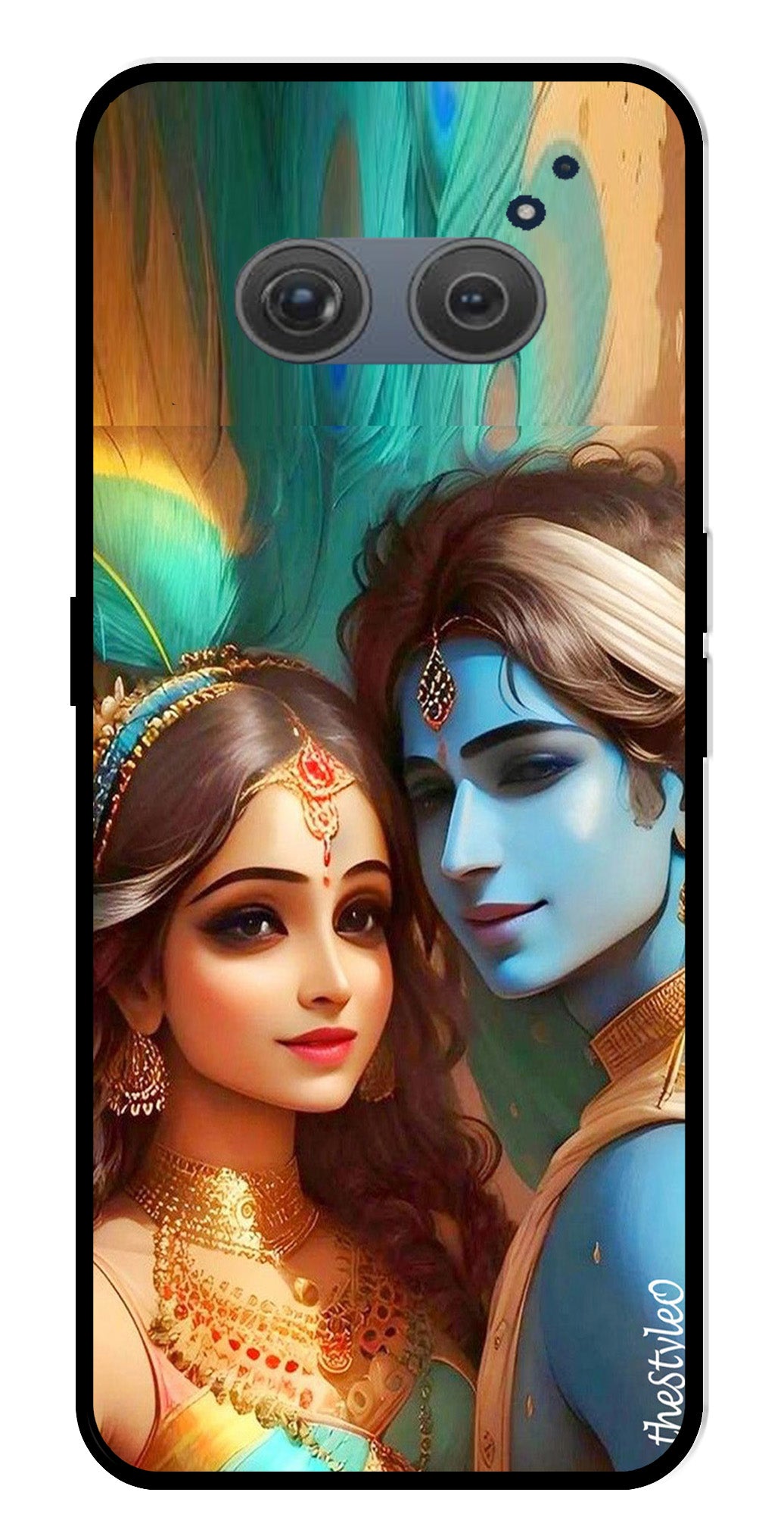 Lord Radha Krishna Metal Mobile Case for Redmi 10 Prime Lord Radha Krishna Metal Mobile Case for Redmi 10 Prime (Design No -01)