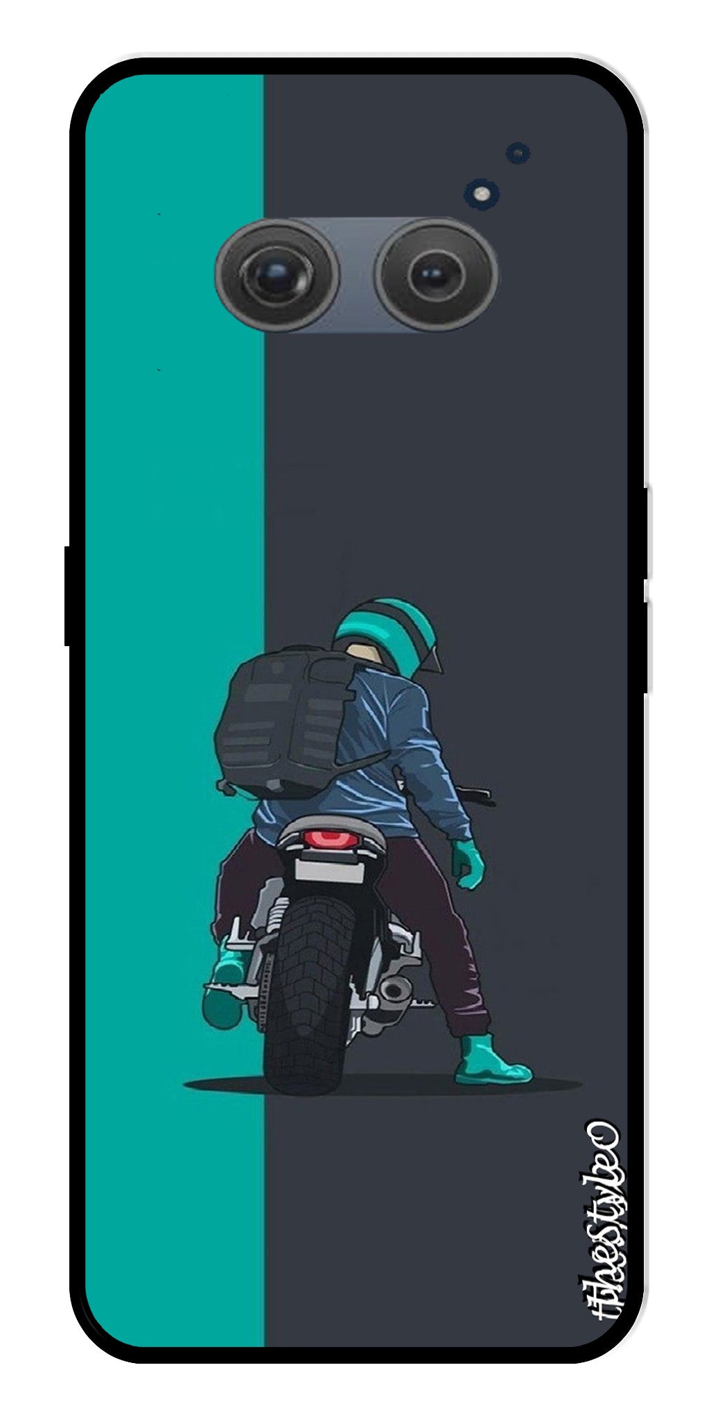 Bike Lover Metal Mobile Case for Redmi 10 Prime Bike Lover Metal Mobile Case for Redmi 10 Prime (Design No -05)