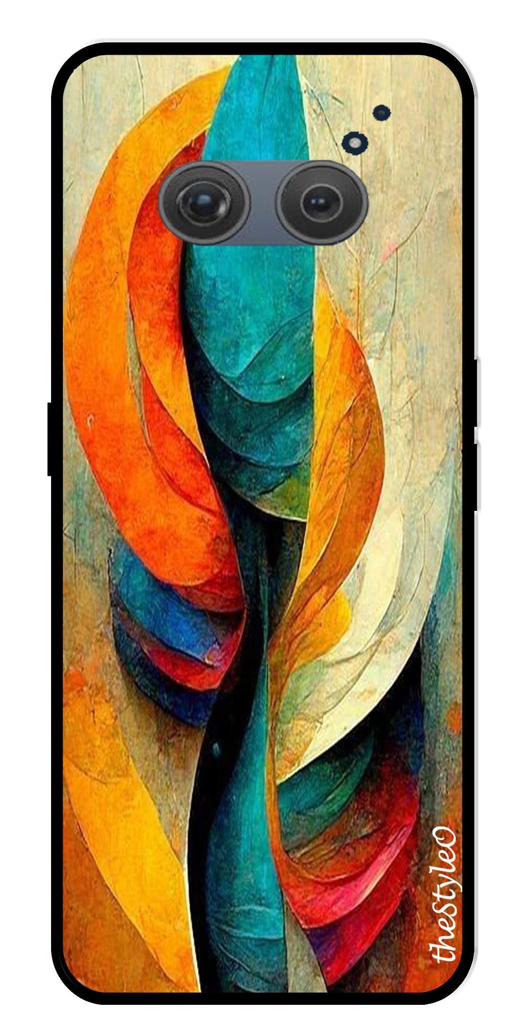 Modern Art Metal Mobile Case for Redmi 10 Prime Modern Art Metal Mobile Case for Redmi 10 Prime (Design No -11)