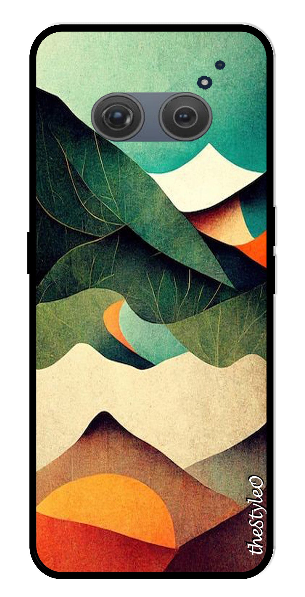Owl Pattern Metal Mobile Case for Redmi 10 Prime Owl Pattern Metal Mobile Case for Redmi 10 Prime (Design No -42)