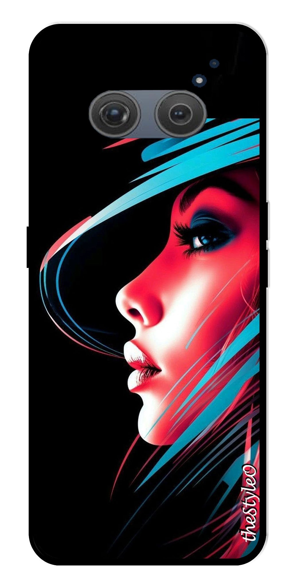 Elegant Woman Metal Mobile Case for Redmi 10 Prime Elegant Woman Metal Mobile Case for Redmi 10 Prime (Design No -86)