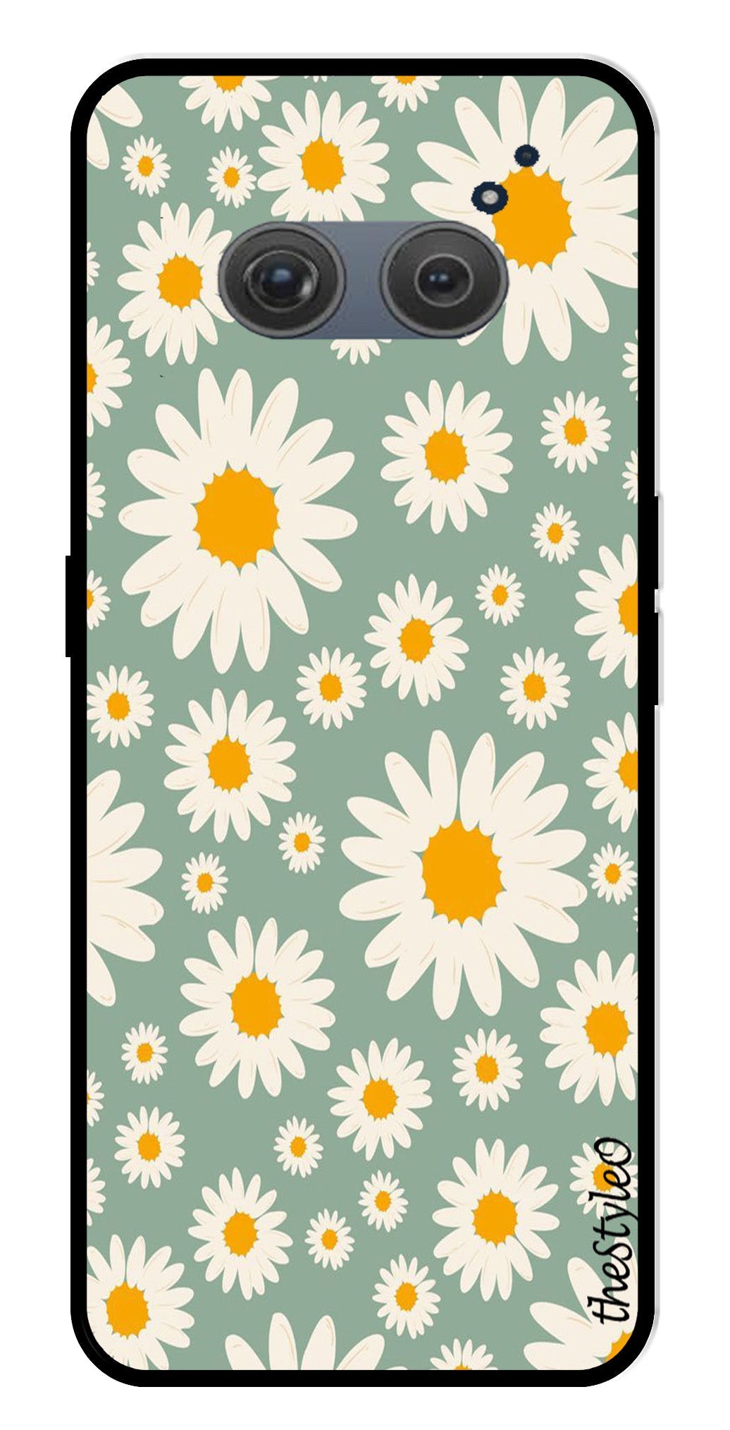 Floral Design Metal Mobile Case for Redmi 10 Prime Floral Design Metal Mobile Case for Redmi 10 Prime (Design No -87)