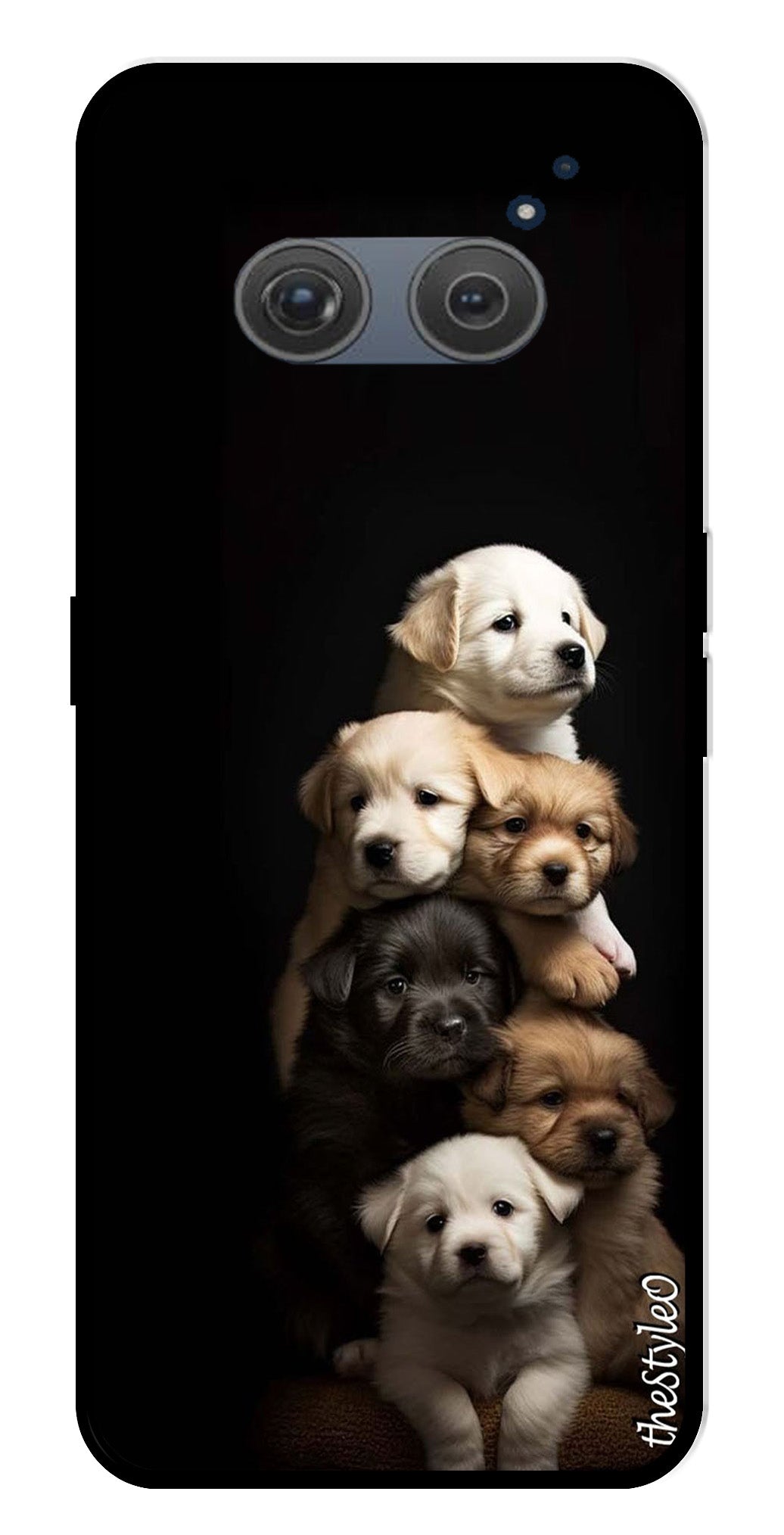 Dog lovers Metal Mobile Case for Redmi 10 Prime Dog lovers Metal Mobile Case for Redmi 10 Prime (Design No -88)