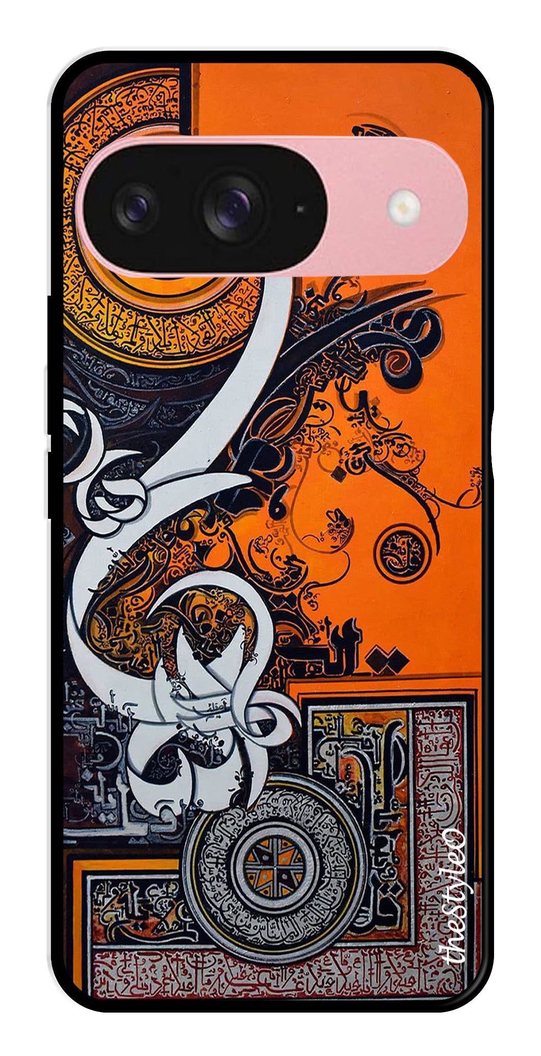 Oum Design Metal Mobile Case for Google Pixel 9 Pro Oum Design Metal Mobile Case for Google Pixel 9 Pro (Design No -15)