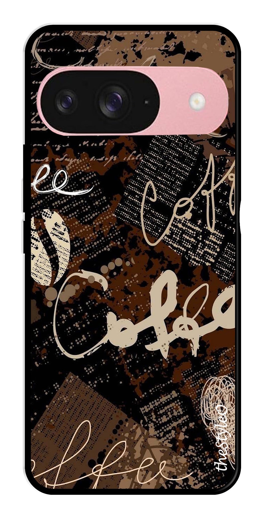 Marble Pattern Metal Mobile Case for Google Pixel 9 Pro Marble Pattern Metal Mobile Case for Google Pixel 9 Pro (Design No -36)