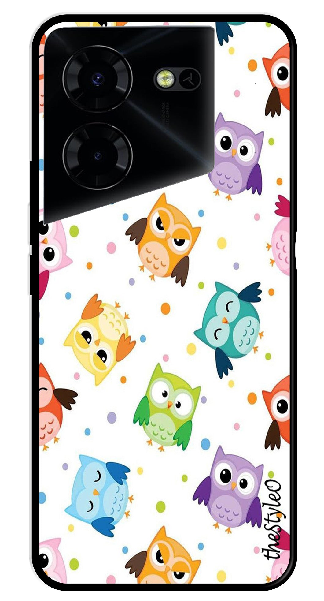 Autumn Leaf Metal Mobile Case for Tecno Pova 5 Pro Autumn Leaf Metal Mobile Case for Tecno Pova 5 Pro (Design No -19)