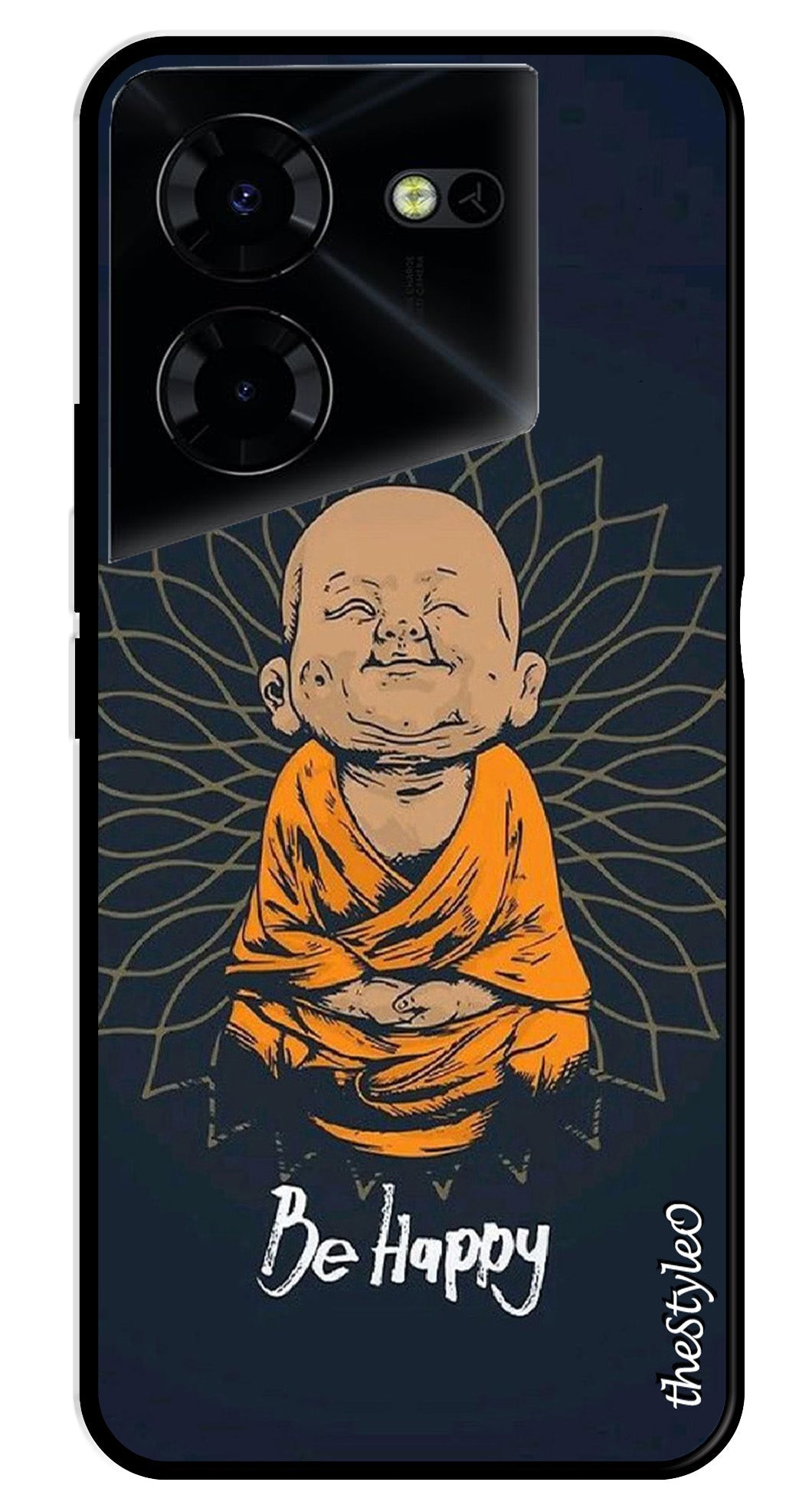 Owl Design Metal Mobile Case for Tecno Pova 5 Pro Owl Design Metal Mobile Case for Tecno Pova 5 Pro (Design No -26)