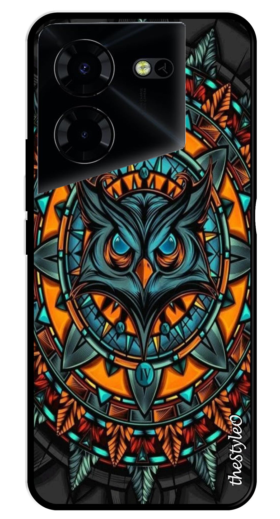 Gamer Pattern Metal Mobile Case for Tecno Pova 5 Pro Gamer Pattern Metal Mobile Case for Tecno Pova 5 Pro (Design No -41)
