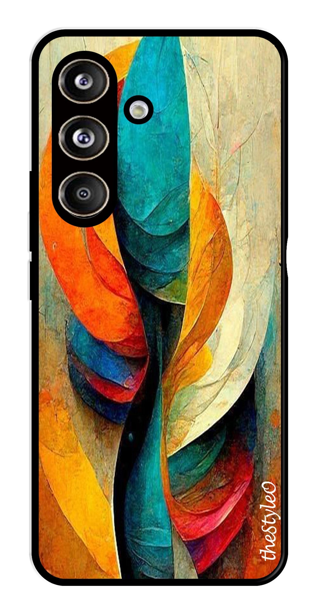 Modern Art Metal Mobile Case for Samsung Galaxy S24 FE Modern Art Metal Mobile Case for Samsung Galaxy S24 FE (Design No -11)