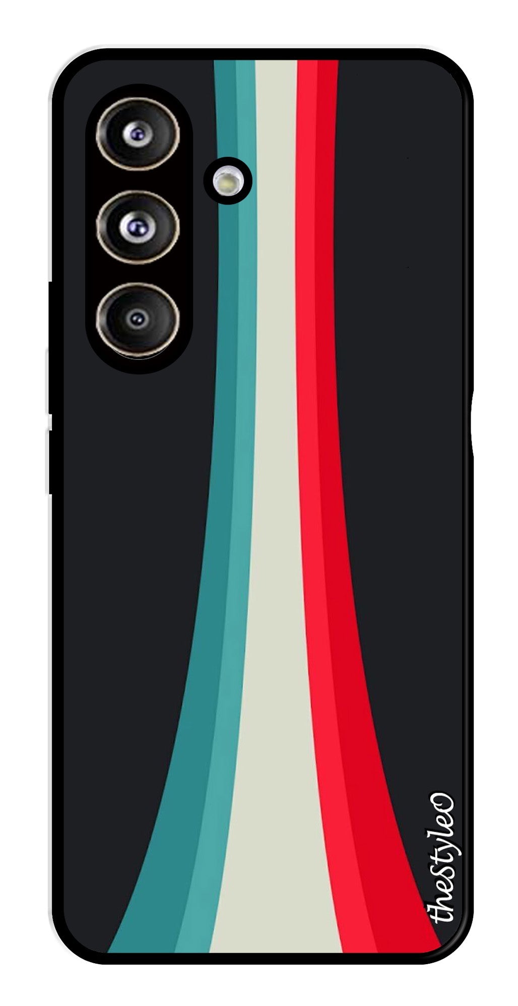 Modern Art Colorful Metal Mobile Case for Samsung Galaxy S24 FE Modern Art Colorful Metal Mobile Case for Samsung Galaxy S24 FE (Design No -47)