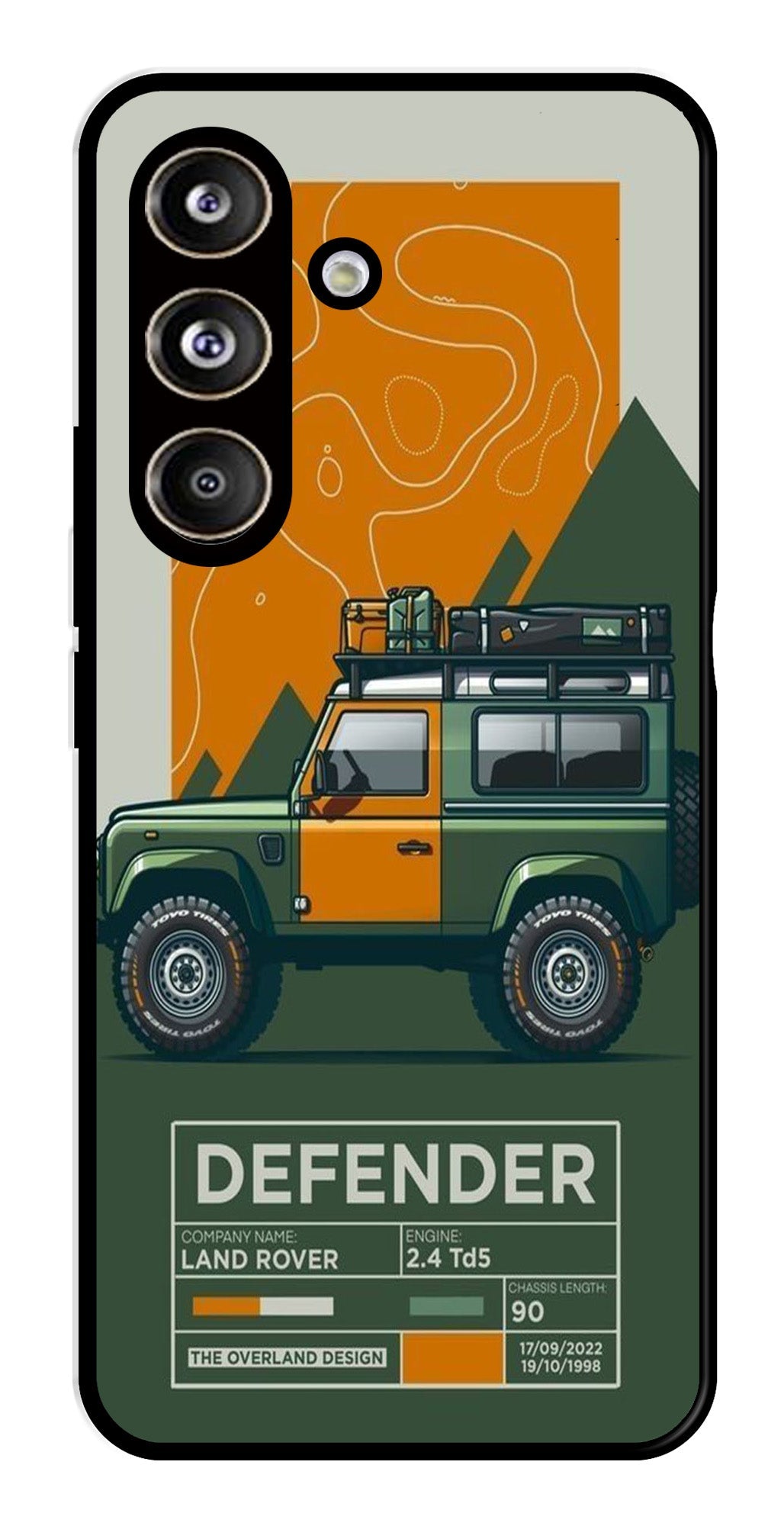 Defender Metal Mobile Case for Samsung Galaxy S24 FE Defender Metal Mobile Case for Samsung Galaxy S24 FE (Design No -72)