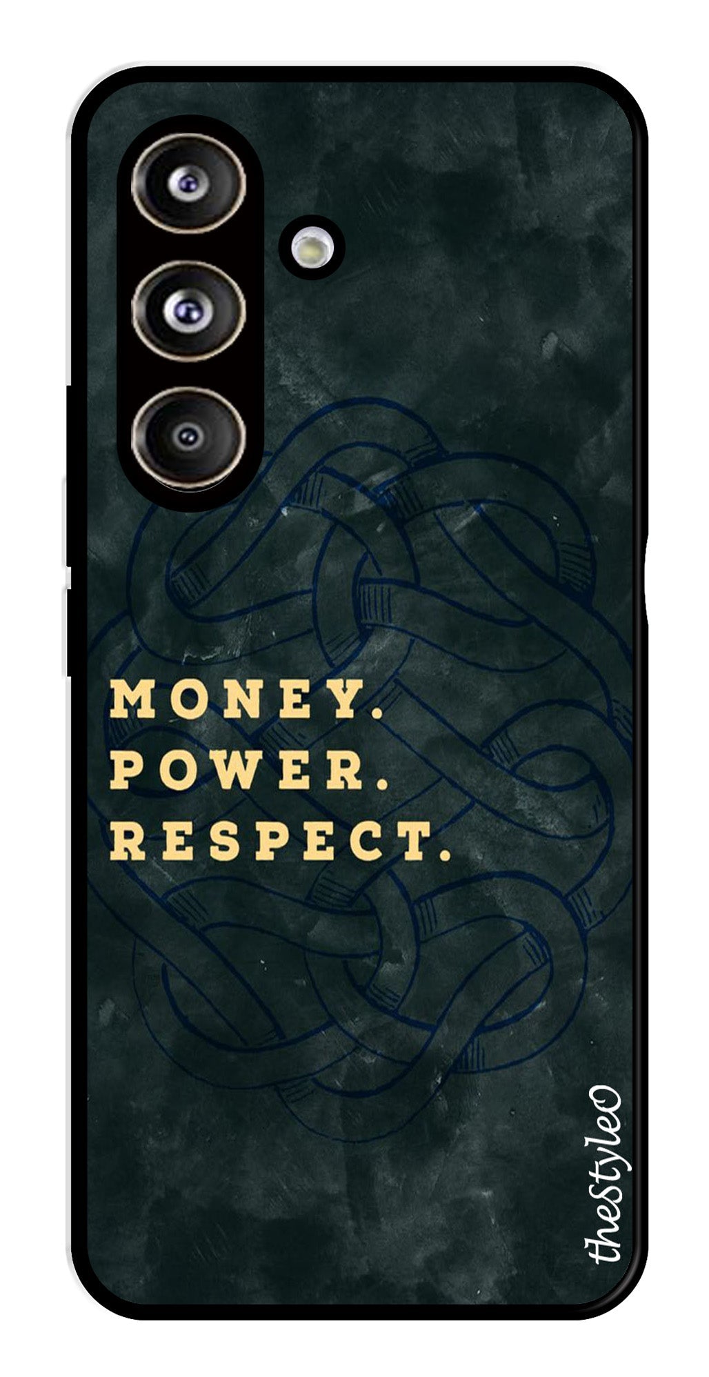 Money Power Respect Metal Mobile Case for Samsung Galaxy S24 FE Money Power Respect Metal Mobile Case for Samsung Galaxy S24 FE (Design No -79)
