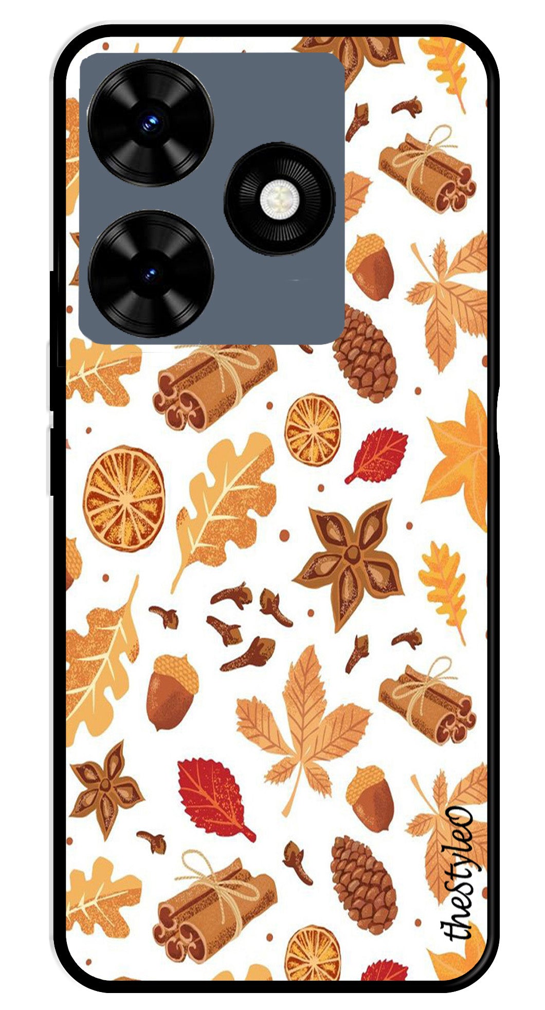 Sea Shore Metal Mobile Case for Tecno Spark 10 Sea Shore Metal Mobile Case for Tecno Spark 10 (Design No -18)
