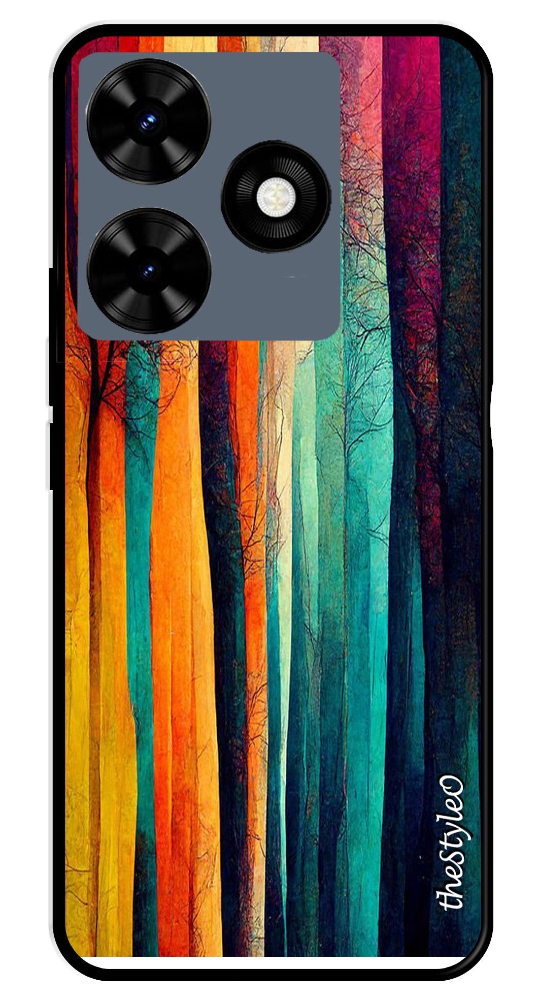 Marble Design Metal Mobile Case for Tecno Spark 10 Marble Design Metal Mobile Case for Tecno Spark 10 (Design No -46)