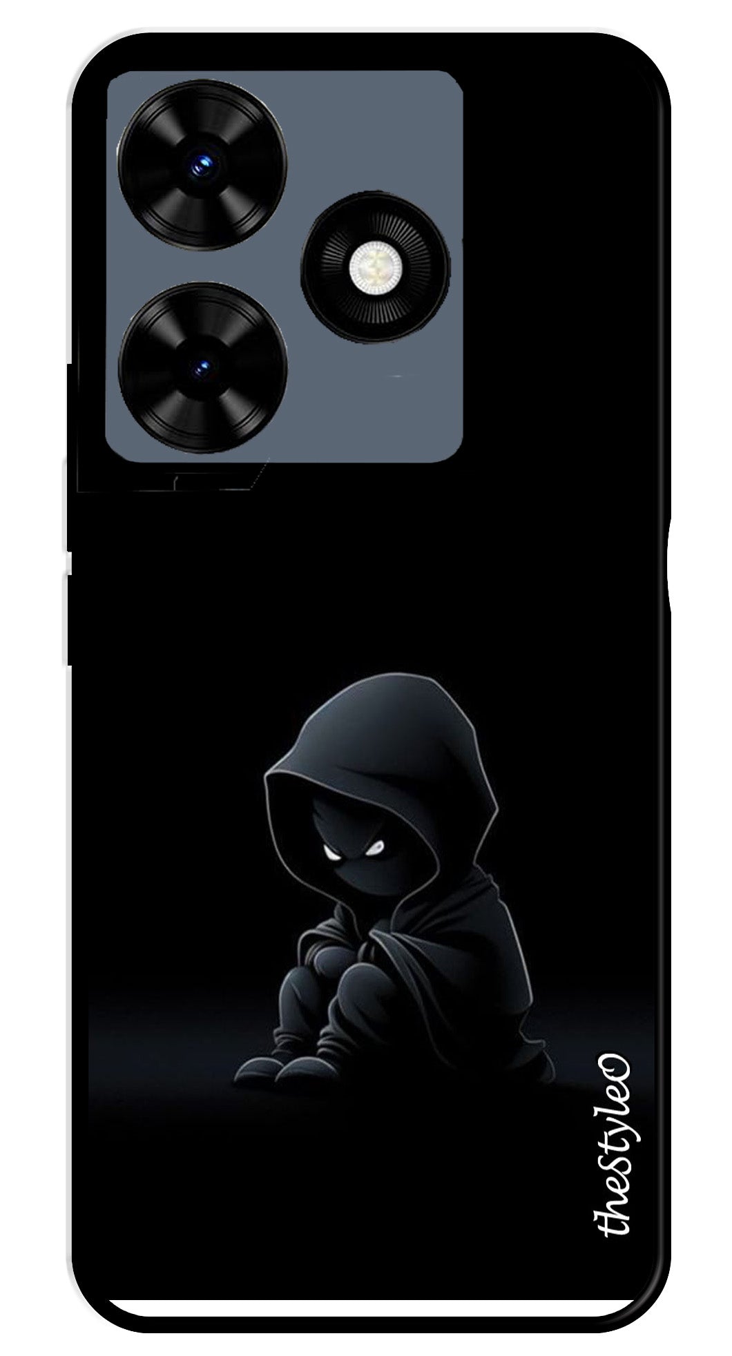 Kid Cartoon Metal Mobile Case for Tecno Spark 10 Kid Cartoon Metal Mobile Case for Tecno Spark 10 (Design No -60)