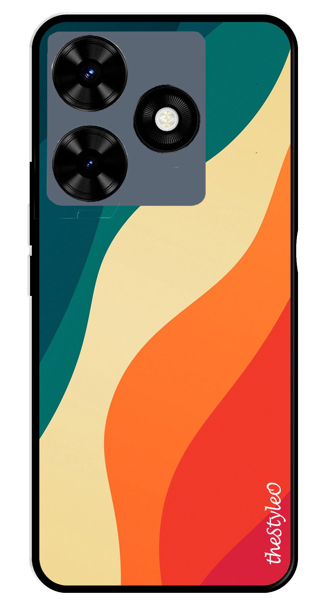 Be Original Metal Mobile Case for Tecno Spark 10C Be Original Metal Mobile Case for Tecno Spark 10C (Design No -38)