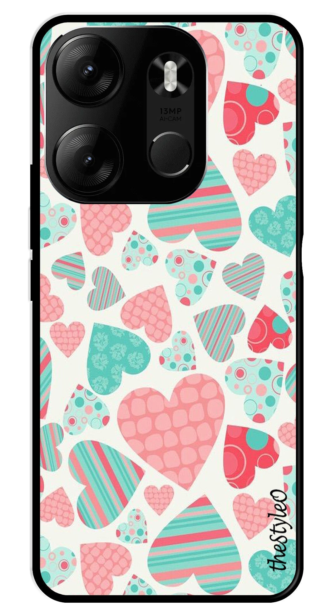 Car Lover Metal Mobile Case for Tecno Spark Go Car Lover Metal Mobile Case for Tecno Spark Go (Design No -21)