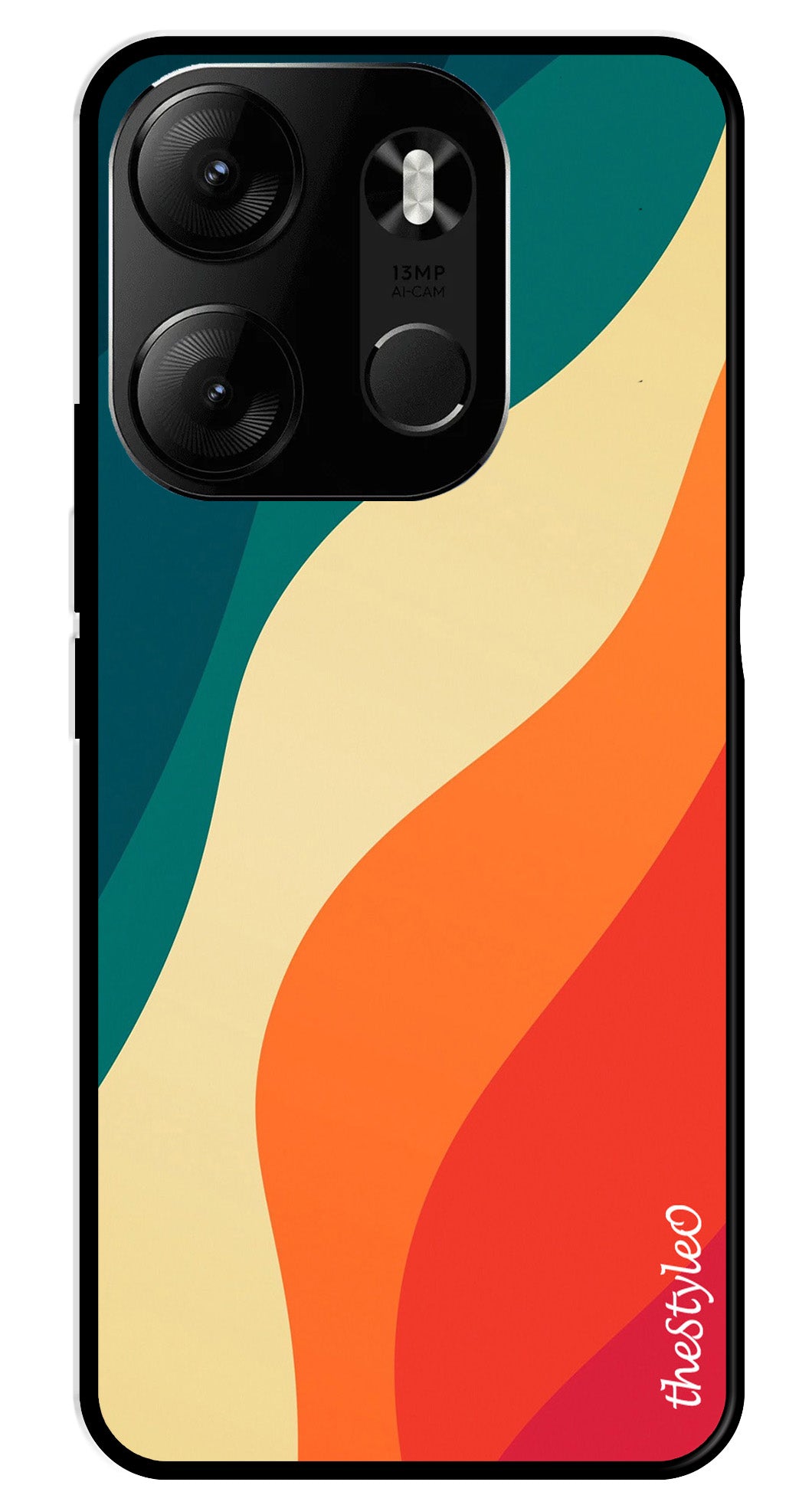 Be Original Metal Mobile Case for Tecno Spark Go Be Original Metal Mobile Case for Tecno Spark Go (Design No -38)