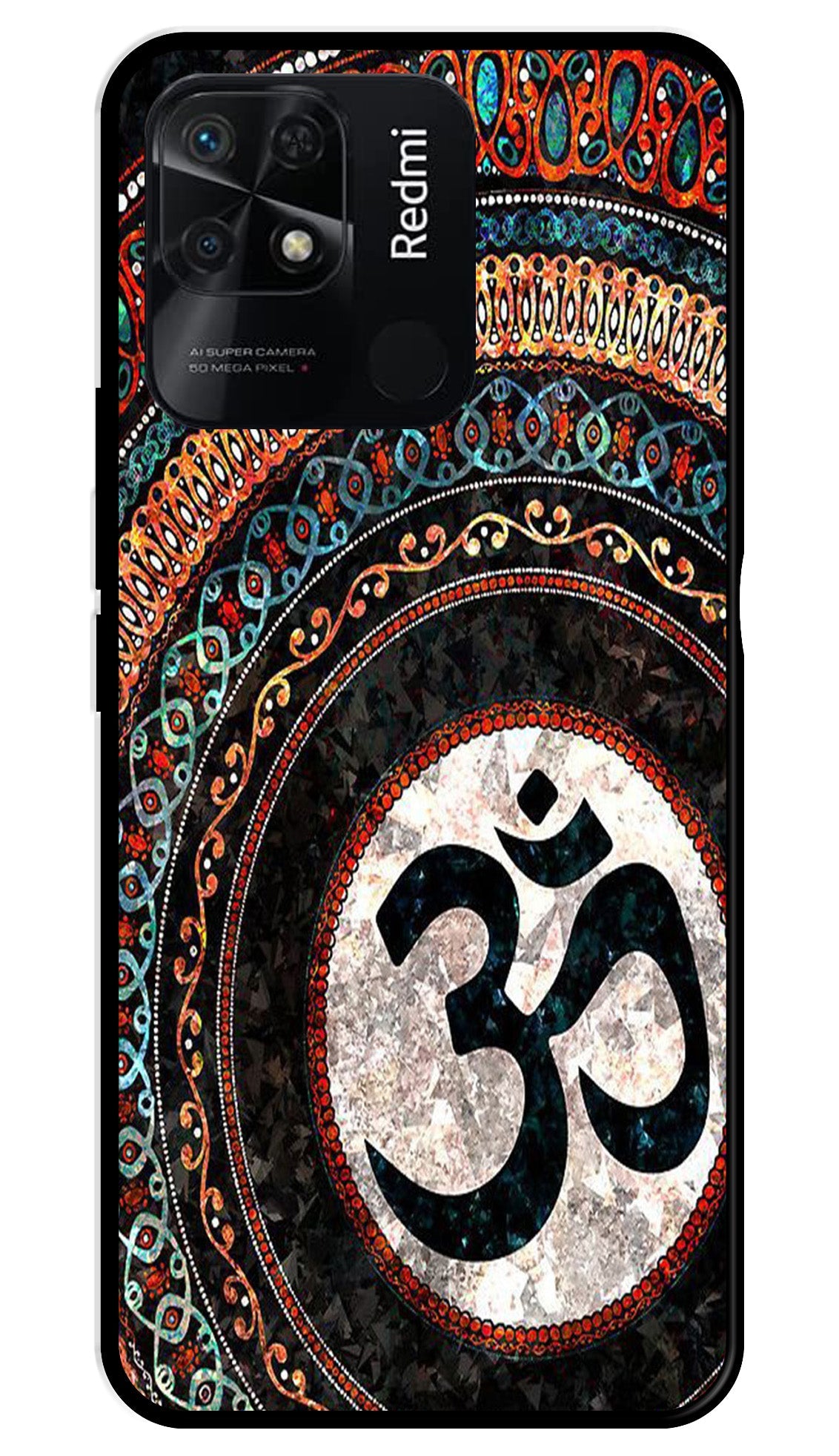 Oum Design Metal Mobile Case for Redmi 10 Power Oum Design Metal Mobile Case for Redmi 10 Power (Design No -15)