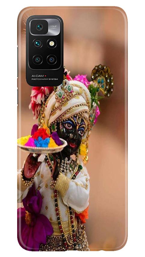 Lord Krishna2 Mobile Back Case for Redmi 10 Prime (Design - 17) Lord Krishna2 Case for Redmi 10 Prime