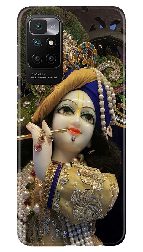 Lord Krishna3 Mobile Back Case for Redmi 10 Prime (Design - 18) Lord Krishna3 Case for Redmi 10 Prime