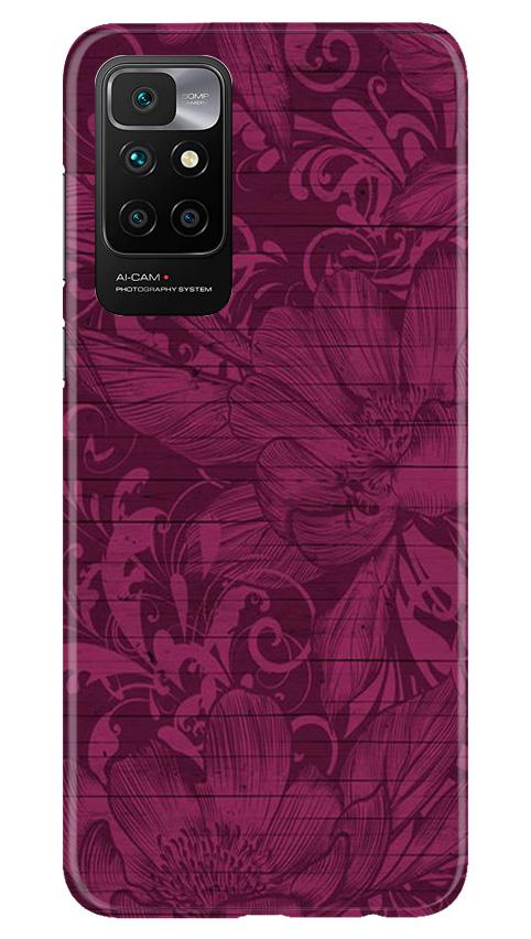 Purple Backround Mobile Back Case for Redmi 10 Prime (Design - 22) Purple Backround Case for Redmi 10 Prime