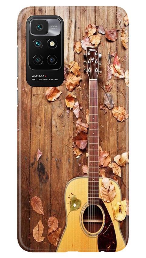 Guitar Mobile Back Case for Redmi 10 Prime (Design - 43) Guitar Case for Redmi 10 Prime
