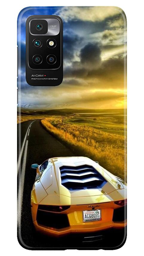 Car lovers Mobile Back Case for Redmi 10 Prime (Design - 46) Car lovers Case for Redmi 10 Prime