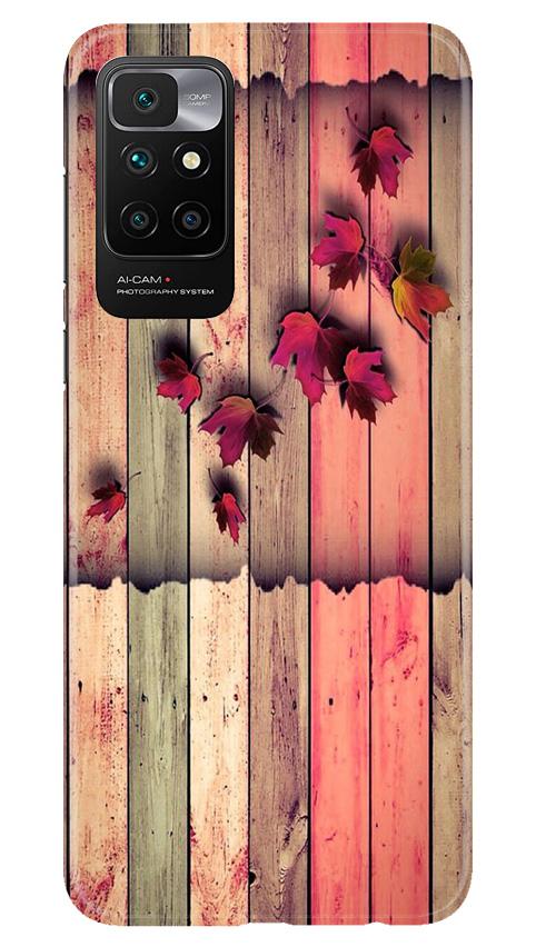 Wooden look2 Mobile Back Case for Redmi 10 Prime (Design - 56) Wooden look2 Case for Redmi 10 Prime
