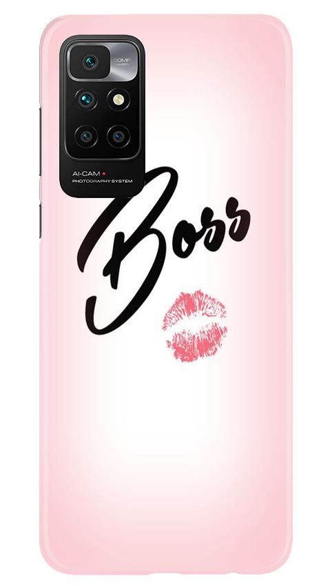 Boss Mobile Back Case for Redmi 10 Prime (Design - 59) Boss Case for Redmi 10 Prime