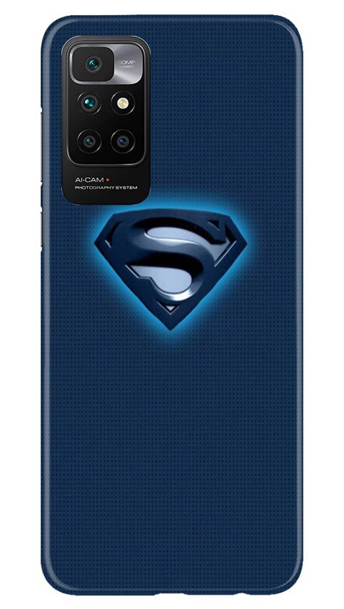 Superman Superhero Mobile Back Case for Redmi 10 Prime (Design - 117) Superman Superhero Case for Redmi 10 Prime (Design - 117)
