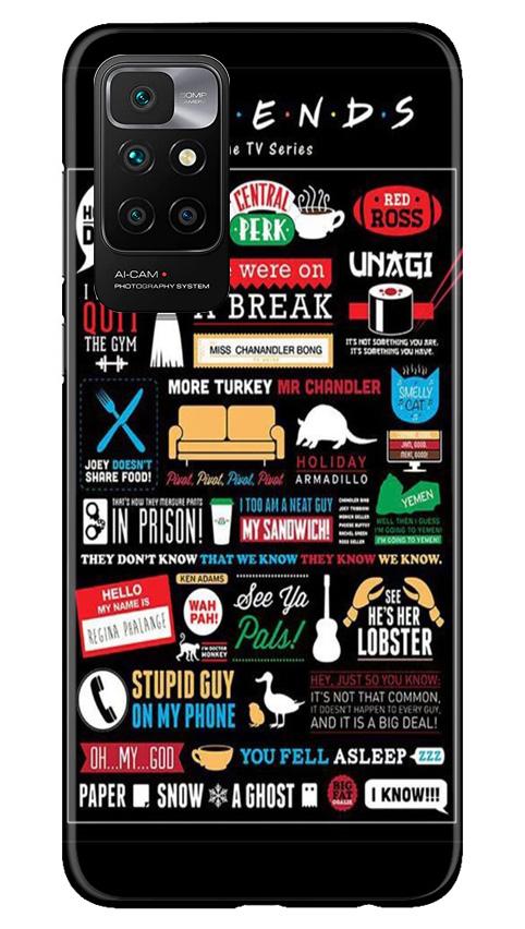 Friends Mobile Back Case for Redmi 10 Prime (Design - 145) Friends Case for Redmi 10 Prime (Design - 145)