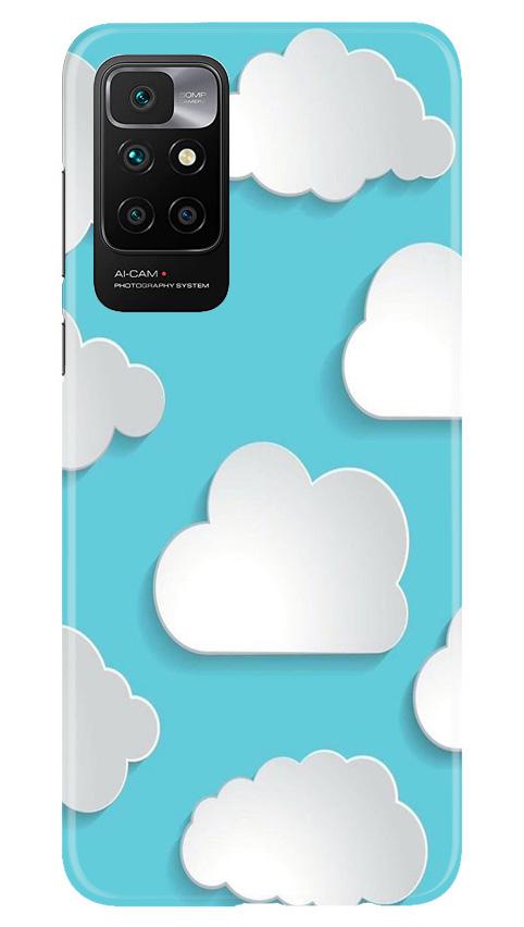 Clouds Mobile Back Case for Redmi 10 Prime (Design - 210) Clouds Case for Redmi 10 Prime (Design No. 210)