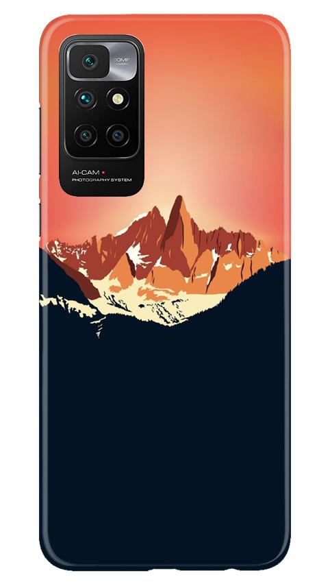 Mountains Mobile Back Case for Redmi 10 Prime (Design - 227) Mountains Case for Redmi 10 Prime (Design No. 227)
