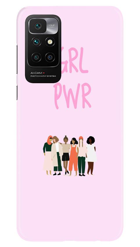 Girl Power Mobile Back Case for Redmi 10 Prime (Design - 267) Girl Power Case for Redmi 10 Prime (Design No. 267)