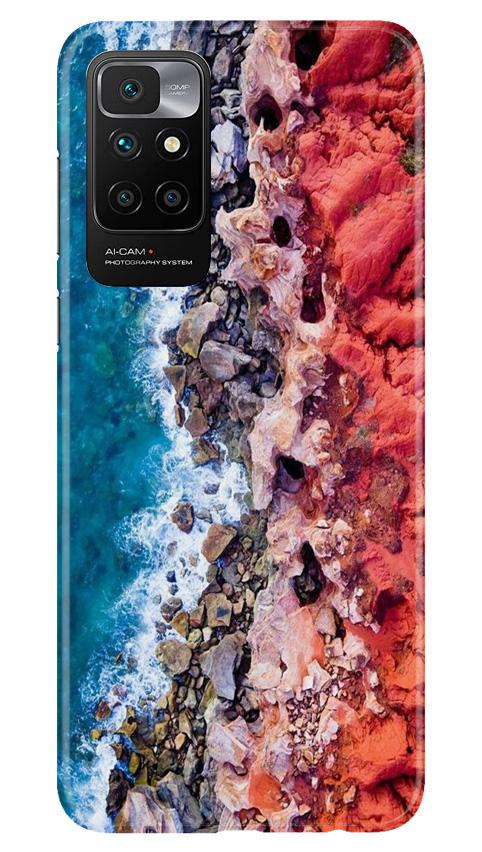 Sea Shore Mobile Back Case for Redmi 10 Prime (Design - 273) Sea Shore Case for Redmi 10 Prime (Design No. 273)