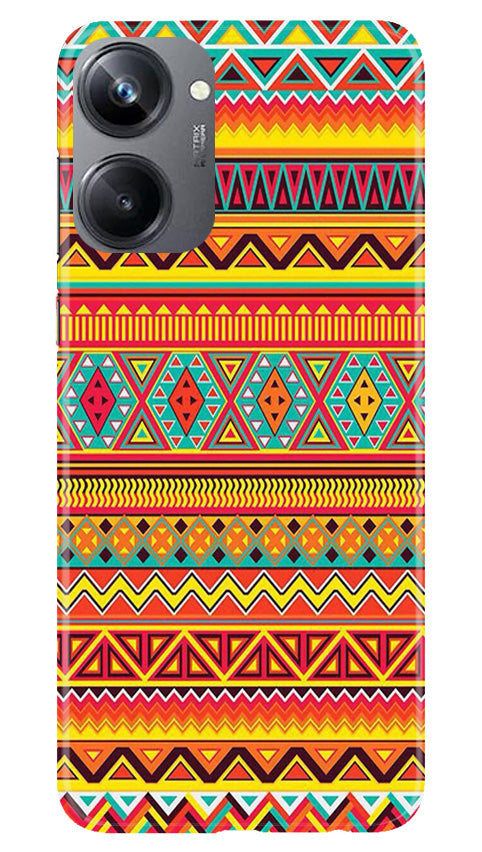 Zigzag line pattern Mobile Back Case for Realme 10 Pro 5G (Design - 4) Zigzag line pattern Case for Realme 10 Pro 5G