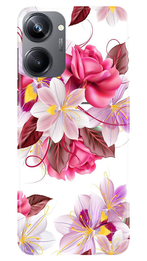 Beautiful flowers Mobile Back Case for Realme 10 Pro 5G (Design - 23) Beautiful flowers Case for Realme 10 Pro 5G