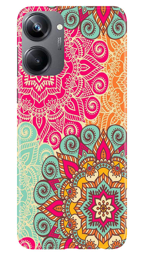 Rangoli art2 Mobile Back Case for Realme 10 Pro 5G (Design - 29) Rangoli art2 Case for Realme 10 Pro 5G