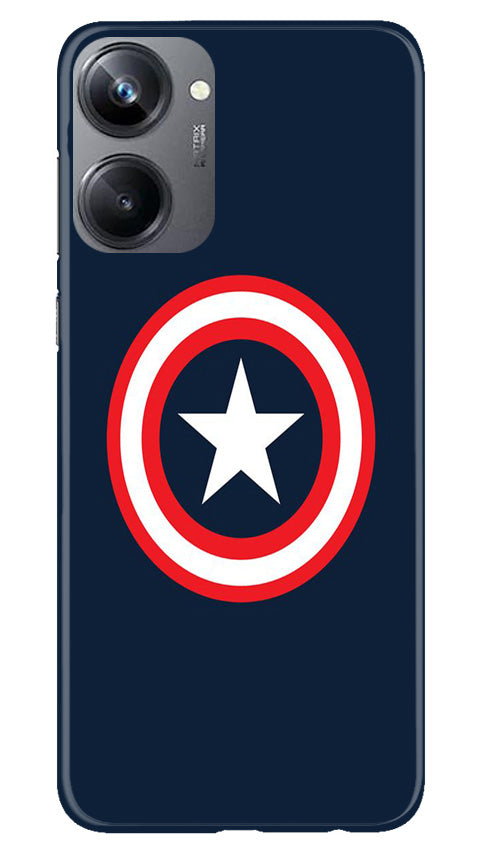 Captain America Mobile Back Case for Realme 10 Pro 5G (Design - 42) Captain America Case for Realme 10 Pro 5G