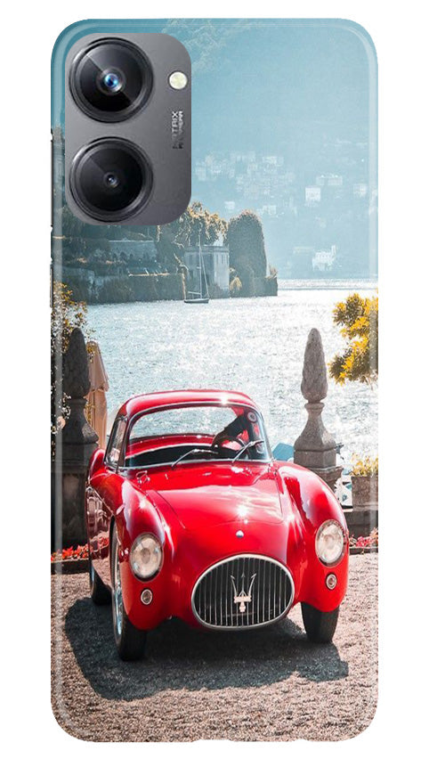 Vintage Car Mobile Back Case for Realme 10 Pro 5G (Design - 51) Vintage Car Case for Realme 10 Pro 5G