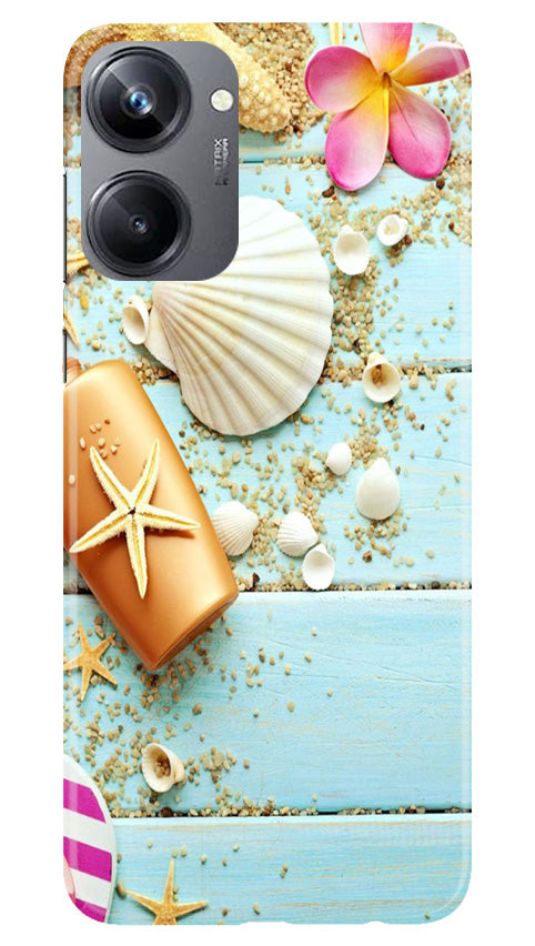 Sea Shells Mobile Back Case for Realme 10 Pro 5G (Design - 63) Sea Shells Case for Realme 10 Pro 5G