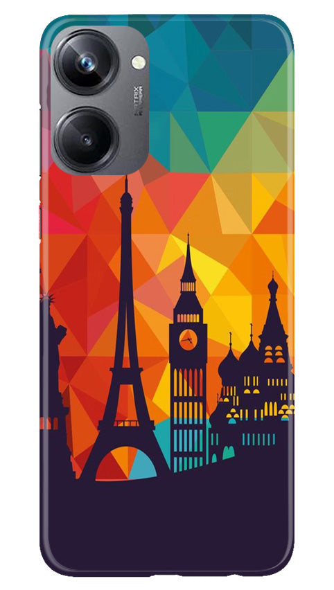 Eiffel Tower2 Mobile Back Case for Realme 10 Pro 5G (Design - 91) Eiffel Tower2 Case for Realme 10 Pro 5G