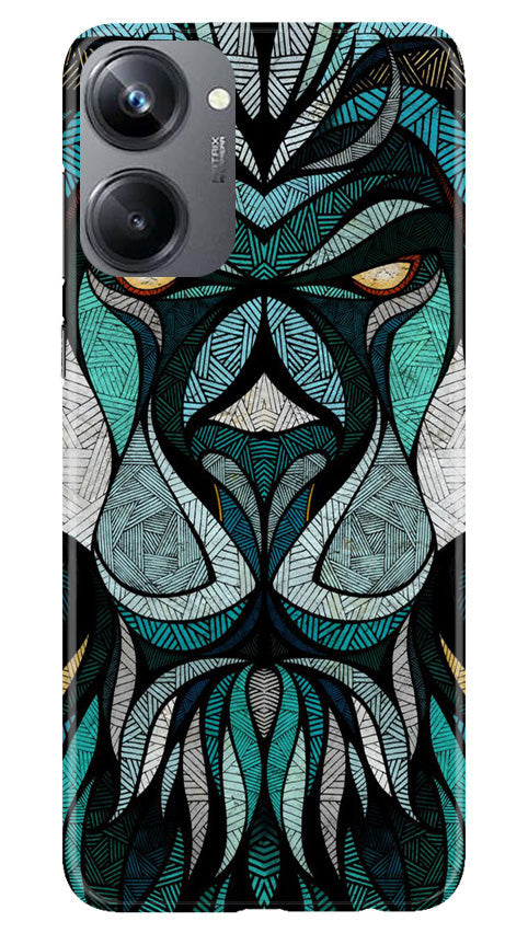 Lion Mobile Back Case for Realme 10 Pro 5G (Design - 97) Lion Case for Realme 10 Pro 5G