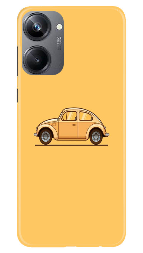 Vintage Car Mobile Back Case for Realme 10 Pro 5G (Design - 231) Vintage Car Case for Realme 10 Pro 5G (Design No. 231)