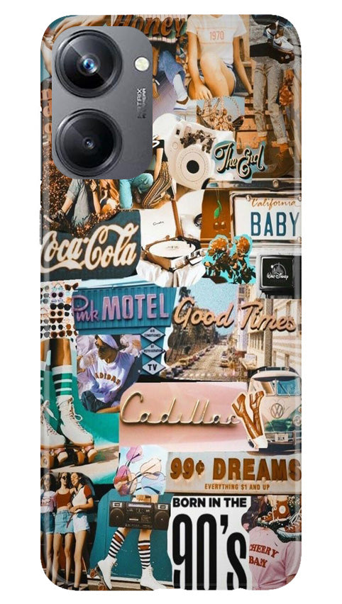 Vintage Design Mobile Back Case for Realme 10 Pro 5G (Design - 253) Vintage Design Case for Realme 10 Pro 5G (Design No. 253)