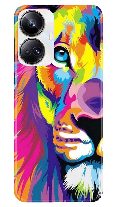 Colorful Lion Mobile Back Case for Realme 10 Pro Plus 5G (Design - 110) Colorful Lion Case for Realme 10 Pro Plus 5G (Design - 110)
