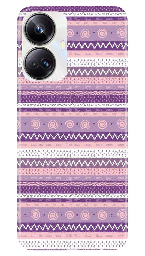 Zigzag line pattern3 Mobile Back Case for Realme 10 Pro Plus 5G (Design - 11) Zigzag line pattern3 Case for Realme 10 Pro Plus 5G