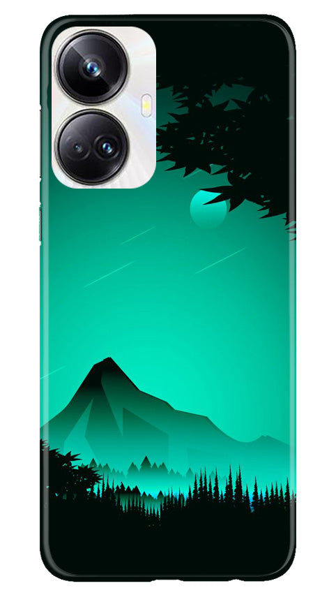 Moon Mountain Mobile Back Case for Realme 10 Pro Plus 5G (Design - 173) Moon Mountain Case for Realme 10 Pro Plus 5G (Design - 173)